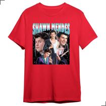 Camiseta T-Shirt Shawn Mendes Peter Raul Vintage Algodão 90s
