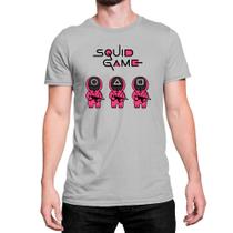 Camiseta T-Shirt Squid Game Round 6 Série Personagens