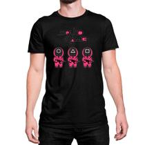Camiseta T-Shirt Squid Game Round 6 Série Personagens - Store Seven