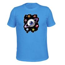 Camiseta T-Shirt Tecido Macio Estampada Olho Galaxy