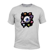 Camiseta T-Shirt Tecido Macio Estampada Olho Galaxy