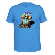 Camiseta T-Shirt Tecido Macio Estampada Rip Skatista