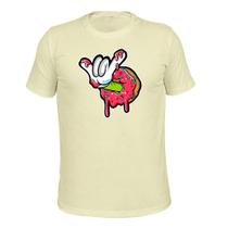 Camiseta T-Shirt Tecido Macio Suave Rosquinha