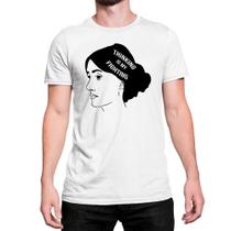 Camiseta T-Shirt Thinking Is My Fighting Virginia Woolf