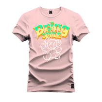 Camiseta T-Shirt Unissex Eestampada Algodão Bling Smile