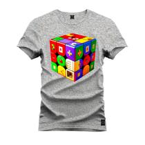 Camiseta T-Shirt Unissex Eestampada Algodão Cubo da Magia - Nexstar