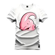 Camiseta T-Shirt Unissex Eestampada Algodão Majim Boo