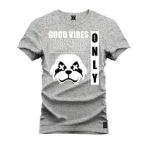 Camiseta T-Shirt Unissex Eestampada Algodão Only Panda - Nexstar