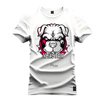 Camiseta T-Shirt Unissex Eestampada Algodão Pit Bull Nexstar