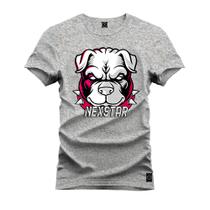 Camiseta T-Shirt Unissex Eestampada Algodão Pit Bull Nexstar