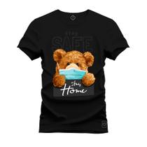 Camiseta T-Shirt Unissex Eestampada Algodão Safe