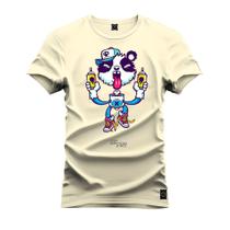 Camiseta T-Shirt Unissex Eestampada Algodão Spray Bicho