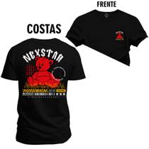 Camiseta T-Shirt Unissex Eestampada Algodão Urso Nexstar Classic Frente e Costas