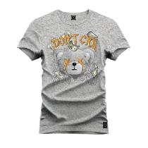Camiseta T-Shirt Unissex Eestampada Algodão Urso Ponty Cry