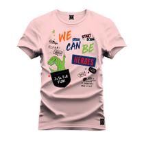 Camiseta T-Shirt Unissex Eestampada Algodão We Can Be