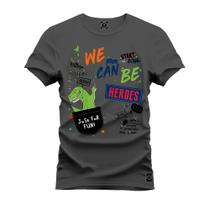 Camiseta T-Shirt Unissex Eestampada Algodão We Can Be - Nexstar