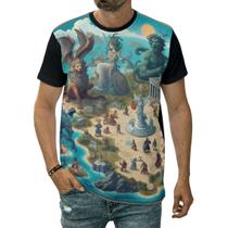 Camiseta Tabuleiro Rpg Mitologia Grega Deuses Herói Arte