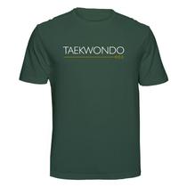 Camiseta Taekwondo TKD Tae kwon Do Arte Marcial Coreana Cor:Verde MusgoTamanho:G Camiseta Taekwondo TKD Tae kwon Do Arte Marcial Coreana Cor:Verde MusgoTamanho:G