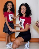 Camiseta Tal Mãe Tal Filha Vermelha Camiseta Tal Mãe Tal Filha Vermelha