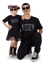 Camiseta Tal Pai Tal Filho Rock Preta Dia dos Pais