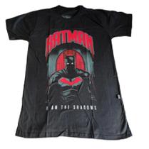 Camiseta Tam GG Batman I Am The Shadows Dc Clube Comix 22109