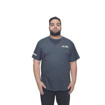 Camiseta Tamanho Plus Masculina Original Onbongo Cor:Cinza ChumboTamanho:G2
