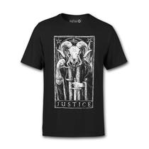 Camiseta TAROT - Arcano Maior JUSTICE Camiseta TAROT - Arcano Maior JUSTICE