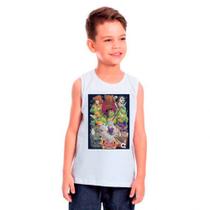 Camiseta tartaruga ninja desenho infantil