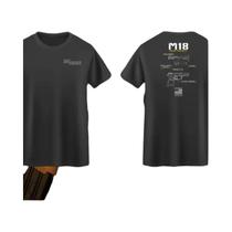 Camiseta Tática Masculina De Gola Redonda E Manga Curta M18 Para Treinamento Militar E Competição Ao Camiseta Tática Masculina De Gola Redonda E Manga Curta M18 Para Treinamento Militar E Competição Ao