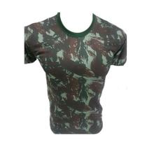 Camiseta Tática Militar Camuflada Padrão Exército - Dry Fit - Estampa 10