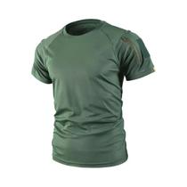 Camiseta Tática Militar Masculina De Secagem Rápida E Respirável Para Esportes De Verão, Camping,
