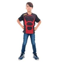 Camiseta Tática Nerf Infantil Vermelha Camiseta Tática Nerf Infantil Vermelha