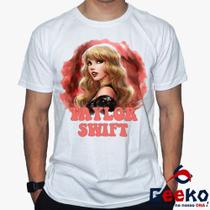 Camiseta Taylor Swift 100% Algodão Pop Geeko