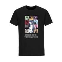 Camiseta Taylor Swift The Eras Tour Swiftie de algodão Camiseta Taylor Swift The Eras Tour Swiftie de algodão