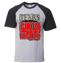 Camiseta Tears For Fears Oficial Logo Camiseta Tears For Fears Oficial Logo