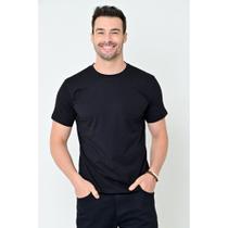 Camiseta Tech Cotton Stretch Preta GG