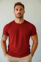 Camiseta tech t-shirt anti odor basicamente vermelho escarlate Camiseta tech t-shirt anti odor basicamente vermelho escarlate