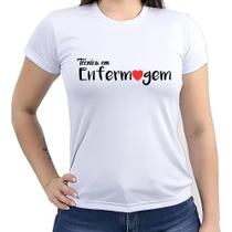 Camiseta Técnica Enfermagem Feminina Tshirt E95 - JJPRESENTES