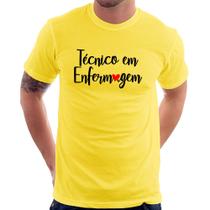 Camiseta Técnico em Enfermagem - Foca na Moda