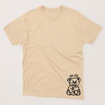 Camiseta Teddy Bear Urso King Money Streetwear Estilo Grife Hype