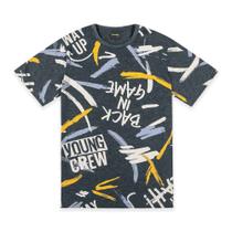 Camiseta Teen Masculina Lemon Malha 81650