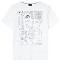 Camiseta Teen Masculina Lemon Meia Malha 81708