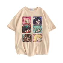 Camiseta Teen Psychedelic Alien Stage Top, Estilo Vintage Dos Anos 80 E 90, Confortável, Roupas