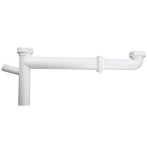 Camiseta telescópica Plumb Pak PP919W End Waste Outlet de 1,5 polegadas branca Camiseta telescópica Plumb Pak PP919W End Waste Outlet de 1,5 polegadas branca