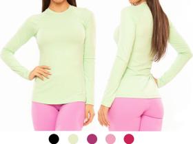 Camiseta Térmica DiPaula UV Manga Longa Feminino Adulto Multicores - Ref 110190 Camiseta Térmica DiPaula UV Manga Longa Feminino Adulto Multicores - Ref 110190
