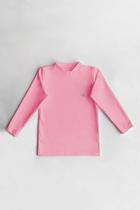 Camiseta Térmica Infantil Peluciada Rose Camiseta Térmica Infantil Peluciada Rose