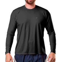 Camiseta Térmica Manga Longa Adulto Poliamida Proteção UV Elite