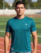 Camiseta Térmica Masculina Academia Dry Fit, Poliamida Uv