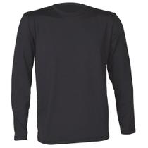 Camiseta Termica Masculina Adulto Preta Manga Longa Tamanho P - Stuf Camiseta Termica Masculina Adulto Preta Manga Longa Tamanho P - Stuf