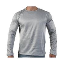 Camiseta Térmica Masculina De Inverno Com Forro De Lã E Gola Redonda Para Clima Extremamente Frio